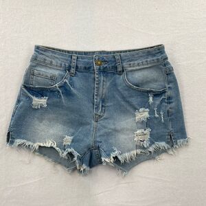 3For$20 Unbranded Blue Ripped Jeans Shorts size: Small